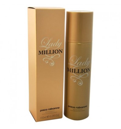 PACO RABANNE LADY MILLION DEO NATURAL SPRAY 150 ML