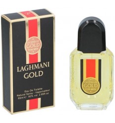 LAGHMANI GOLD FOR MEN EDT 85 ml SPRAY ( caja negra )