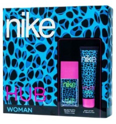 NIKE HUB WOMAN EDT 50 ml SPRAY + BODY LOTION 100 ml NIKE HUB WOMAN EDT 50 ml SPRAY + BODY LOTION 100 ml
