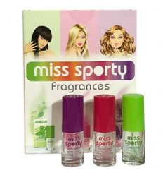 MISS SPORTY FRAGANCES SET 3 x 11 ml