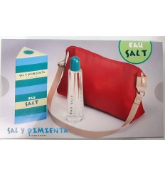 SAL Y PIMIENTA EAU SALT EDT 75 ml + BOLSO