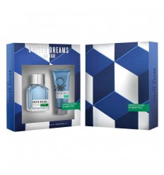 BENETTON GO FAR EDT 100 ML SPRAY + AFTER SHAVE 75 ML