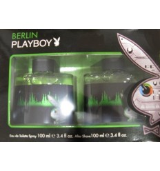 PLAYBOY BERLIN EDT 100 ML SPRAY + AFTER SHAVE 100 ML