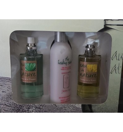 GENESSE EAU DE NATURE FRAICHEUR DE LA PROVENCE 100 ML SPRAY + EAU DE NATURE FRAICHEUR DE LA RIVIERA 100 ML SPRAY + BODY LOTION