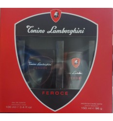 TONINO LAMBORGHINI FEROCE EDT 100 ML SPRAY + DEO SPRAY 150 ML