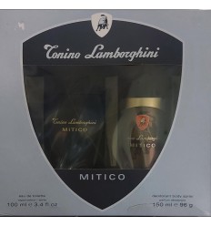 TONINO LAMBORGHINI MITICO EDT 100 ML SPRAY + DEO SPRAY 150 ML