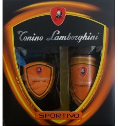 TONINO LAMBORGHINI SPORTIVO EDT 100 ML SPRAY + DE OSPRAY 150 ML