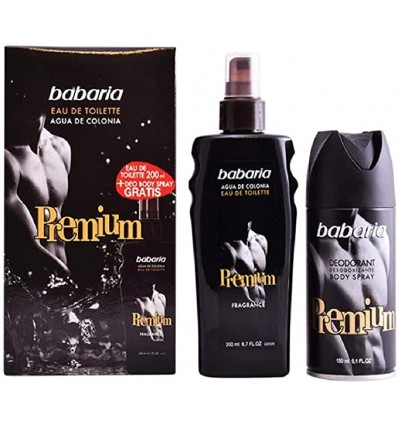 BABARIA PREMIUM EDT 200 ml SPRAY + DEO SPRAY 150 ml