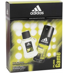 ADIDAS PURE GAME EDT 50 ML SPRAY + DEO SPRAY 150 ML