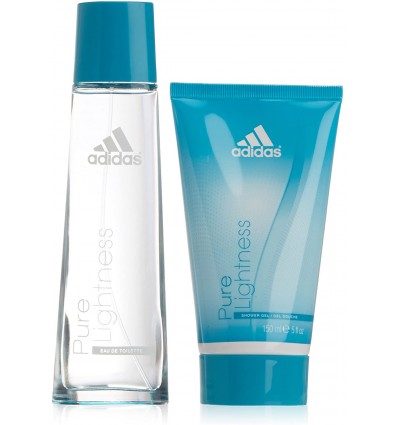 ADIDAS PURE LIGHTNESS EDT 75 ML SPRAY + GEL 150 ML