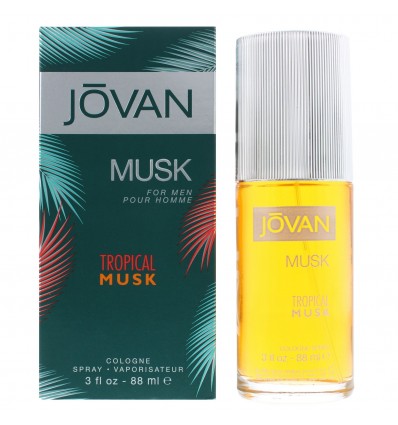 JÔVAN MUSK TROPICAL FOR MEN COLOGNE 88 ml spray