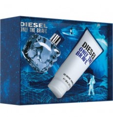DIESEL ONLY THE BRAVE POUR HOMME EDT 50 ML SPRAY + GEL 100 ML