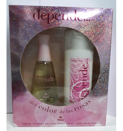 DEPENDE DEL COLOR DE LAS ROSAS EDT 100 ML + BODY MILK 150 ML