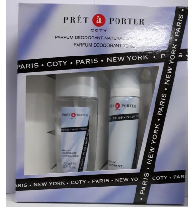 PRET A PORTER PARFUM DEODORANT 75 ml SPRAY + DEO SPRAY 75 ml