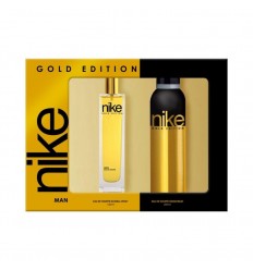 NIKE GOLD EDITION MAN EDT 100 ML + DEO SPRAY 200 ML