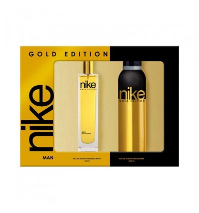 NIKE GOLD EDITION MAN EDT 100 ML + DEO SPRAY 200 ML