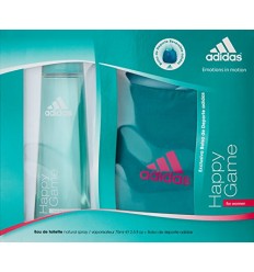 ADIDAS HAPPY GAME EDT 75 ml SPRAY + BOLSA DEPORTE ADIDAS HAPPY GAME EDT 75 ml SPRAY + BOLSA DEPORTE