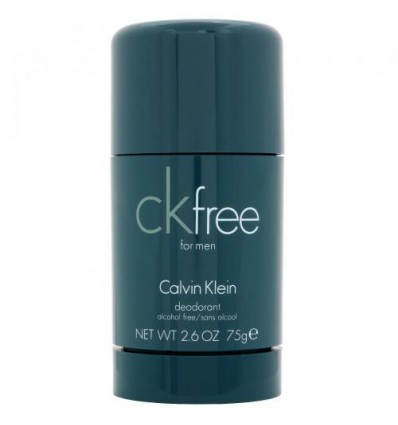 CALVIN KLEIN CK FREE FOR MEN DEO STICK ALCOHOL FREE 75 GR