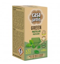 CASA JARDIN GREEN PASTILLAS 30 RECAMBIOS