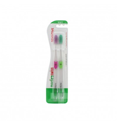 MEDI SWISS SENSITIVE SOFT DUPLO CEPILLO DENTAL