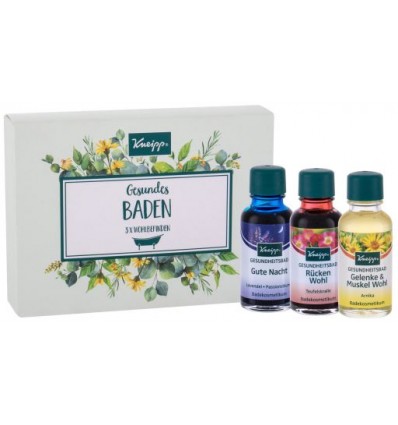KNEIPP BADEN SET ACEITES ESENCIALES LAVANDA, ÁRNICA y HARPAGOFITO 3 x 20 ml