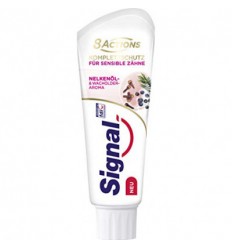 SIGNAL PASTA DENTAL 8 ACCIONES CON ACEITE DE CLAVO Y JUNCO 75 ML