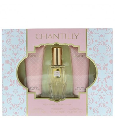 DANA CHANTILLY EDT 30 ML SPRAY + BODY 75 ML + GEL 75 ML