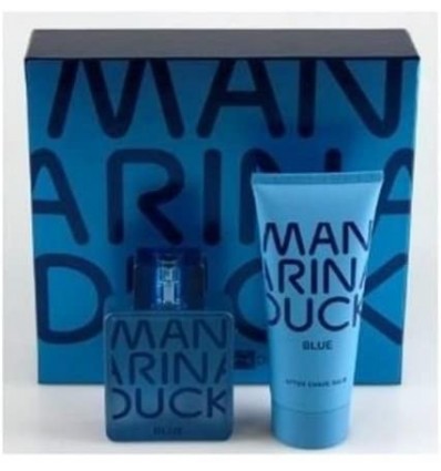 MANDARINA DUCK MAN BLUE EDT 100 ML + AFTER SHAVE 200 ML
