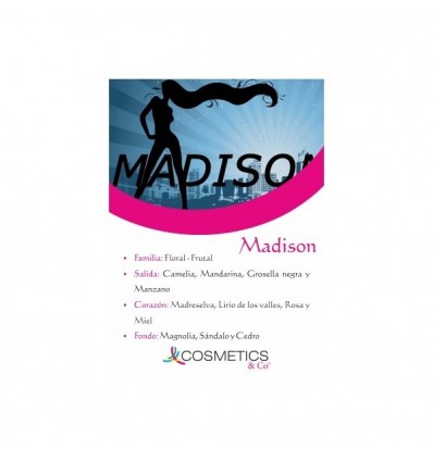 MADISON EDT 100 ml vapo MUJER