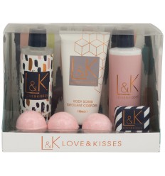 LOVE & KISSES SET DE BAÑO