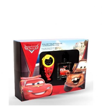 DISNEY CARS EDT 50 ml spray + CRONOMETRO