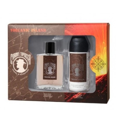 CORONEL TAPIOCA VOLCANIC ISLAND EDT 100 ML + DEO SPRAY 150 ML MEN