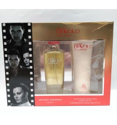 ANTONIO BANDERAS DIAVOLO FOR WOMEN EDT 100 ML SPRAY + BODY LOTION 150 ML