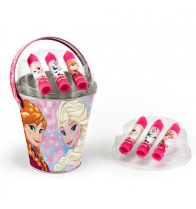 DISNEY FROZEN CUBO + 3 LIP GLOSS 3.6 GR