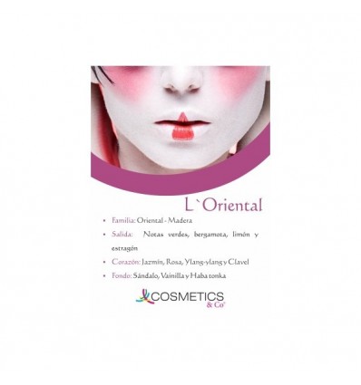 L'ORIENTAL EDT 100 ml vapo MUJER