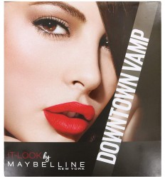 MAYBELLINE DOWNTOWN VAMP IT LOOK 7 piezas