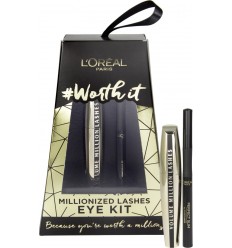 LOREAL WORTH IT MILLIONIZED LASHES EYE KIT