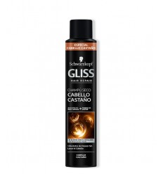 GLISS CHAMPÚ SECO spray C/ CASTAÑOS 200 ml