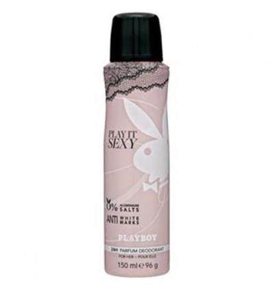 PLAYBOY PLAY IT SEXY DEO spray woman 150 ml