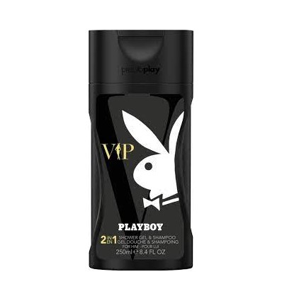 PLAYBOY VIP 2 EN 1 GEL & CHAMPU MEN 250 ML