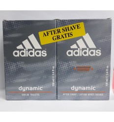 ADIDAS DYNAMIC EDT 100 ml + AFTER SHAVE 100 ml ADIDAS DYNAMIC EDT 100 ml + AFTER SHAVE 100 ml