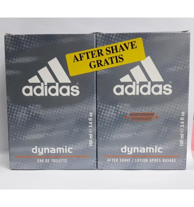 ADIDAS DYNAMIC EDT 100 ML + AFTER SHAVE 100 ML