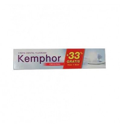 KEMPHOR CREMA DENTAL FLUORADA 75+25 ml GRATIS