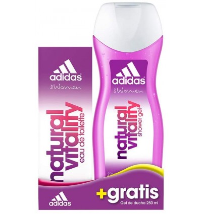 ADIDAS NATURAL VITALITY WOMEN EDT 50 ml SPRAY + GEL 250 ml