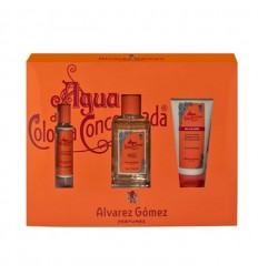 ALVAREZ GOMEZ AGUA DE COLONIA CONCENTRADA ORANGE 150 ML + MINI 30 ML + GEL 150 ML