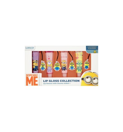 MINIONS DESPICABLE ME SET LIP GLOSS