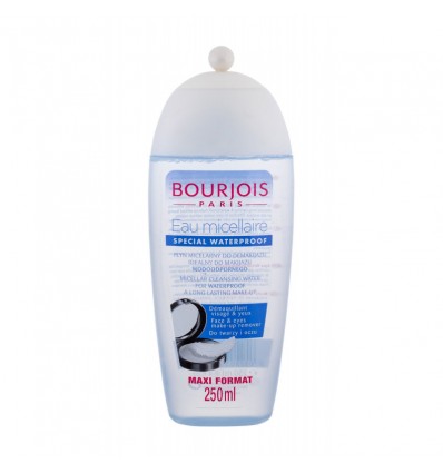 BOURJOIS AGUA MICELAR DESMAQUILLANTE ESPECIAL WATERPROOF 250ML