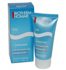 BIOTHERM HOMME ACNOCLEAN TRATAMINENTO HIDRATANTE ANTI-IMPERFECCIONES 50 ML BIOTHERM HOMME ACNOCLEAN TRATAMINENTO HIDRATANTE ANTI-IMPERFECCIONES 50 ML