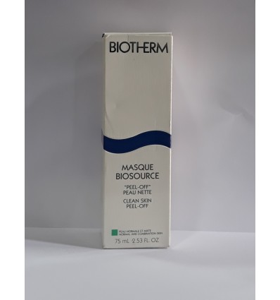 BIOPTHERM MASQUE BIOSURCE PELL OFF PIEL NORMAL/MIXTA 75ML