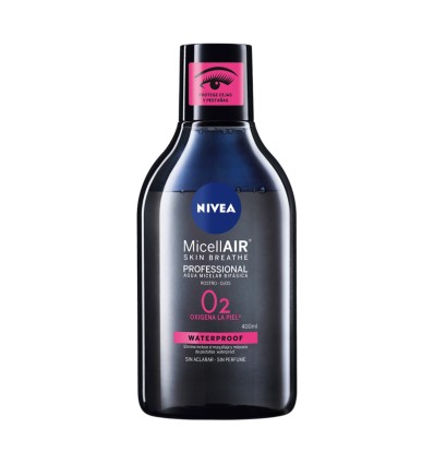 NIVEA MICELLAIR PROFESSIONAL WATERPROOF 02 AGUA MICELAR 400 ML